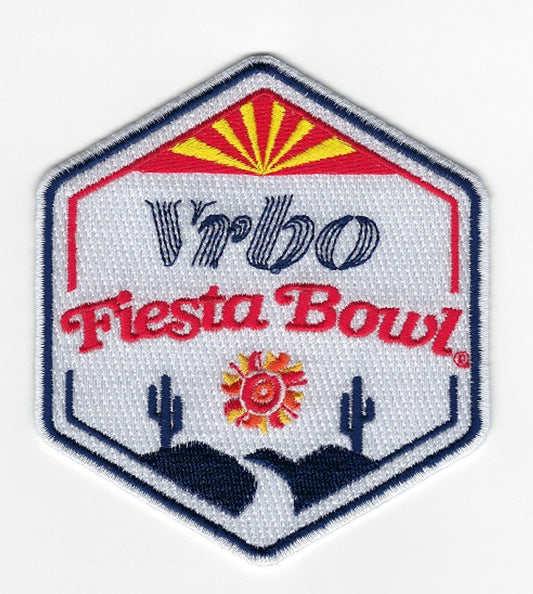 VRBO Fiesta Bowl Game Jersey Patch Michigan TCU 2022