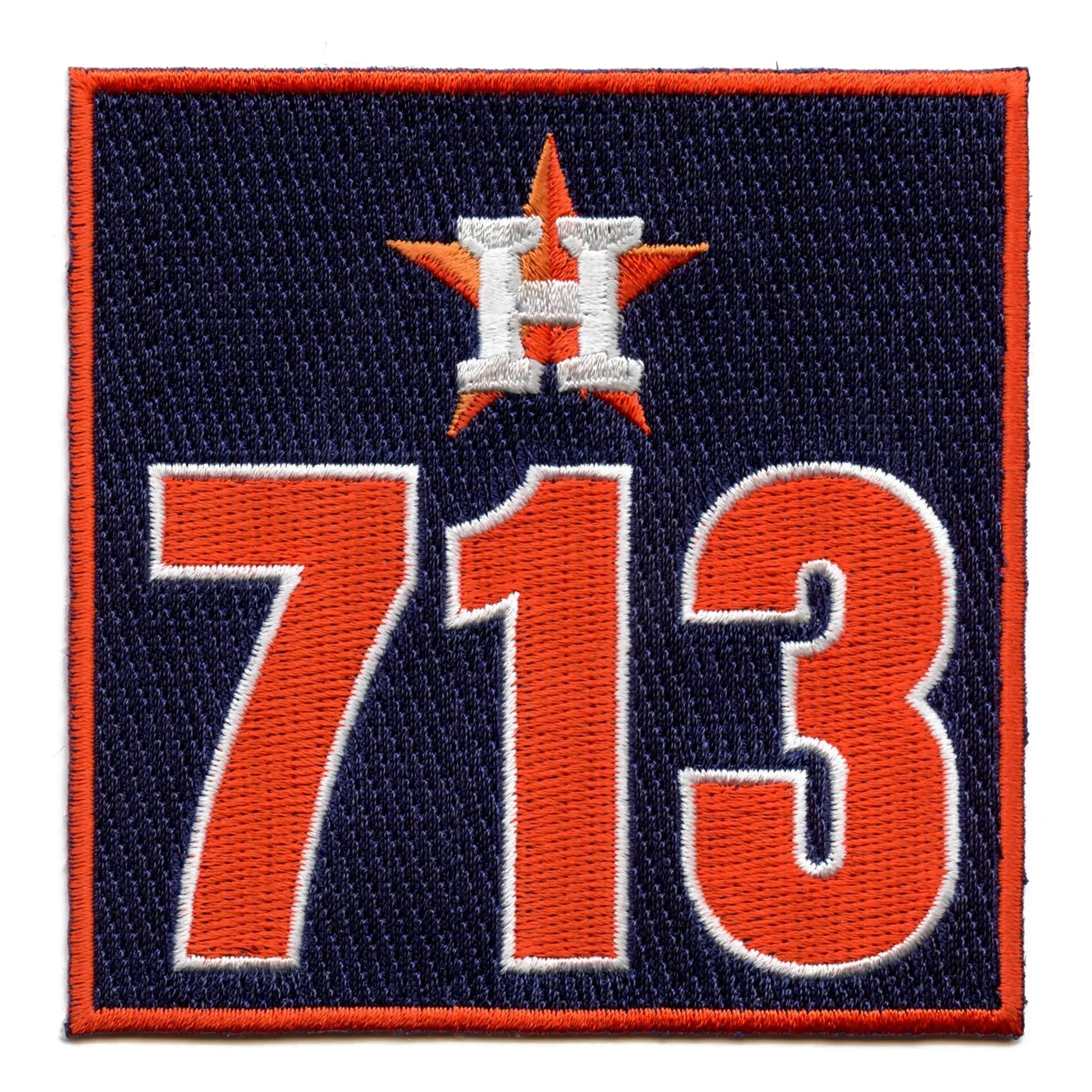 Houston Astros 713 Jersey Patch City Embroidered Major League Baseball 