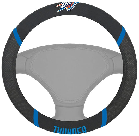Oklahoma City Thunder Embroidered Steering Wheel Cover 