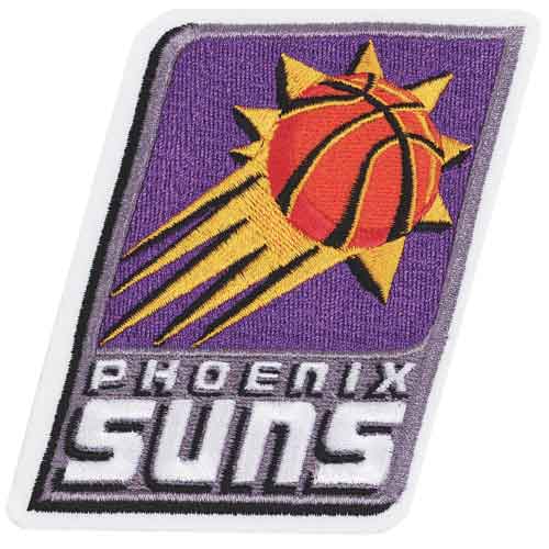 Phoenix Suns Primary Team Logo Patch (2000-2012) Purple 