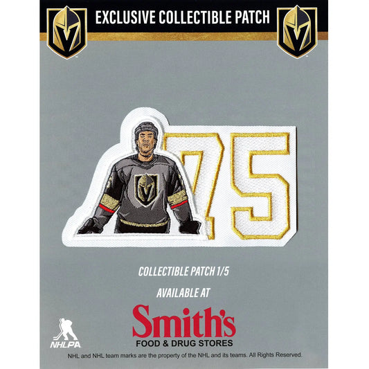 Las Vegas Golden Knights Ryan Reaves #75 NHL Patch 1 of 5 (1st Series) 