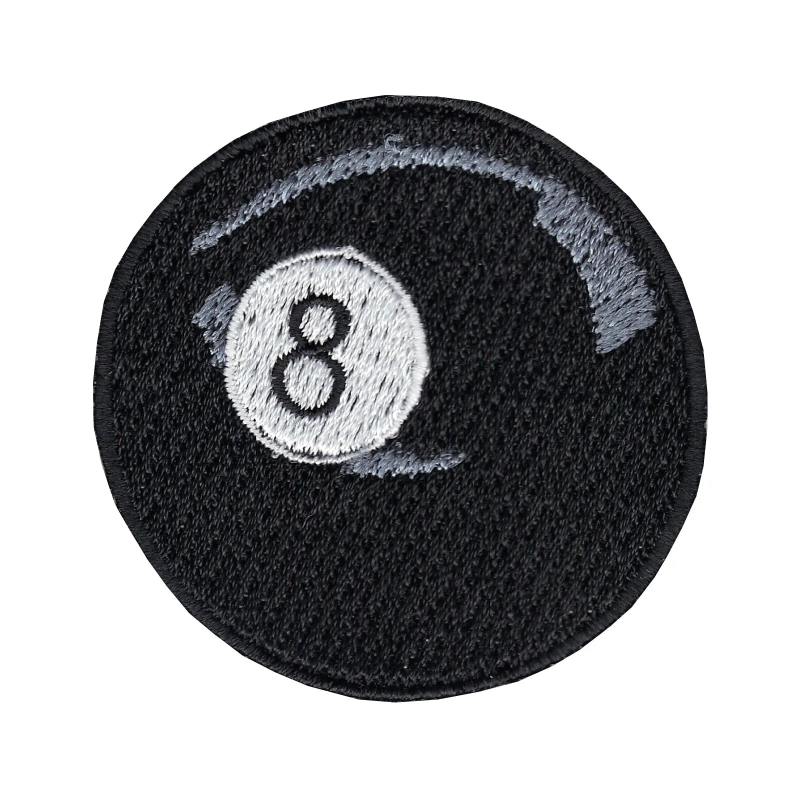 8 Ball Patch Billiard Game Embroidered Iron On – Patch Collection