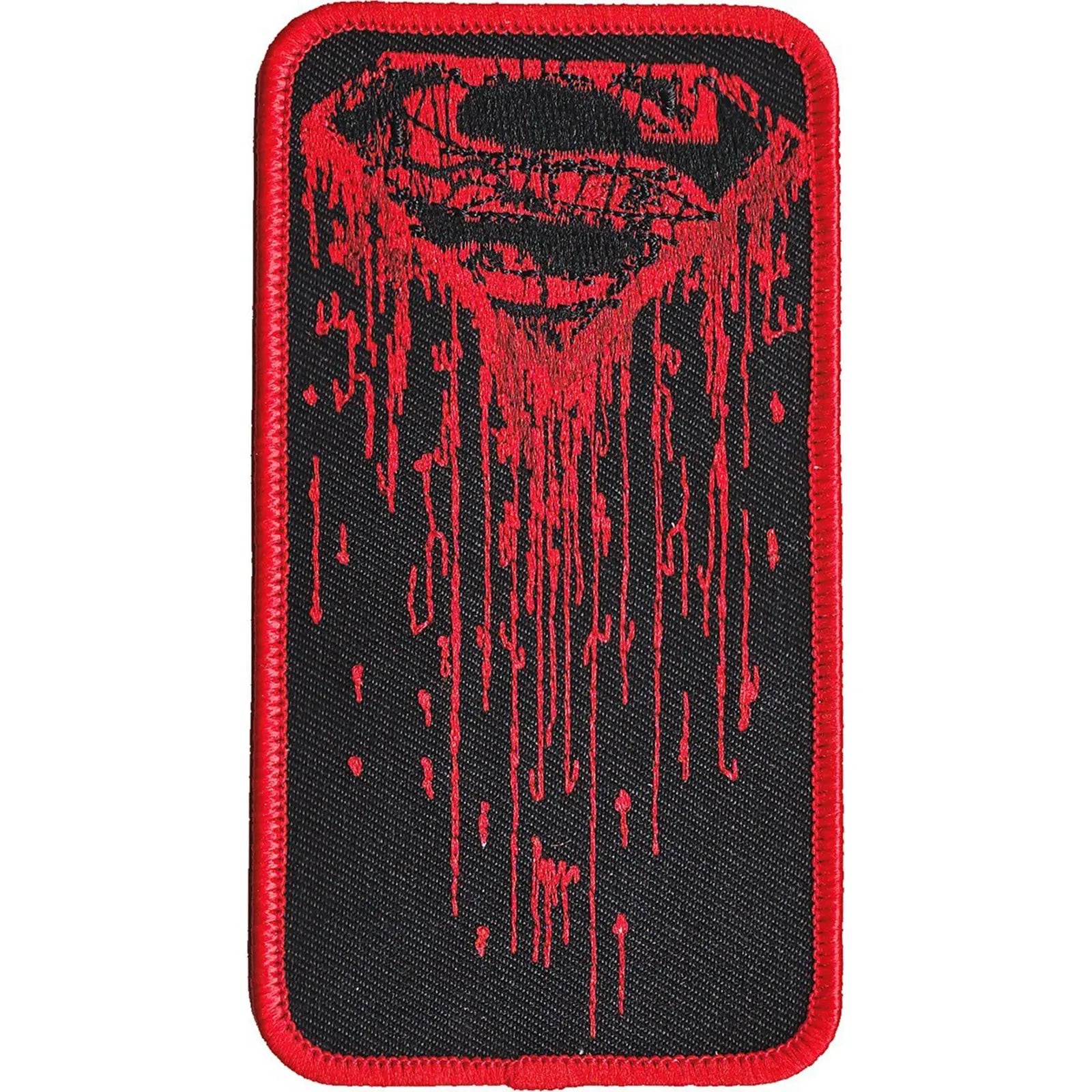 Dc Comics Superman Dripping Logo Iron on Patch 