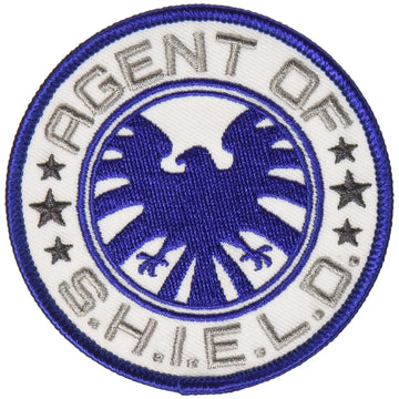 Marvel Comics Avengers Agents Of The Shield Crest Iron on Patch (Alt) 