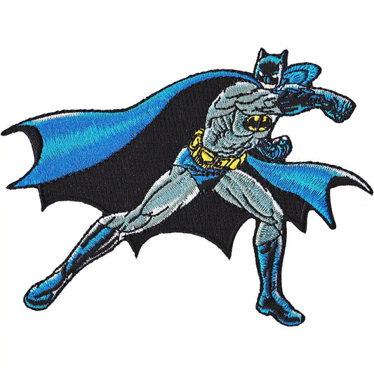 Batman Fighting Iron On Patch 