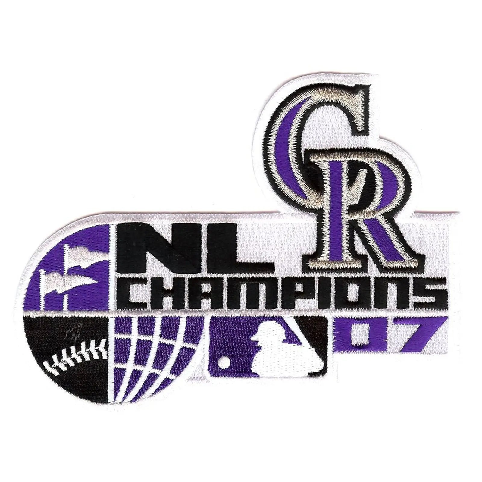 Colorado Rockies 2007 National League Champions Patch 