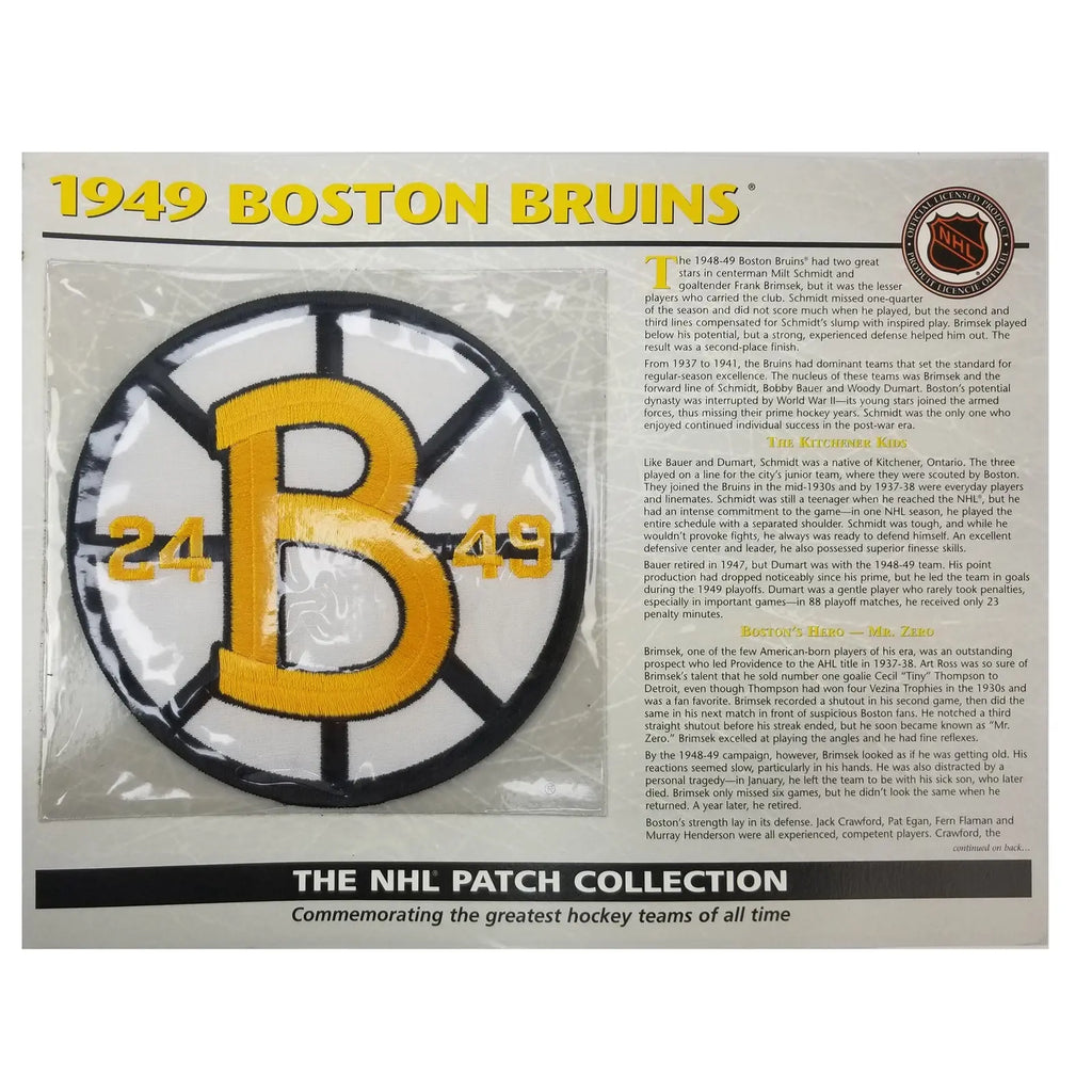 Willabee & Ward NHL Patch Collection Greatest Teams Of All Time With Stat Card 