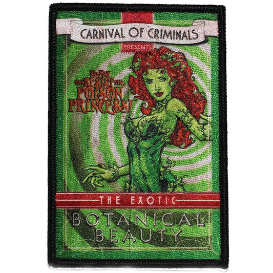 Dc Comics Poison Ivy Carnival Of Criminals Iron on Patch 