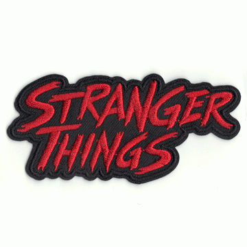 Netflix's Stranger Things Official Logo Iron On Patch 