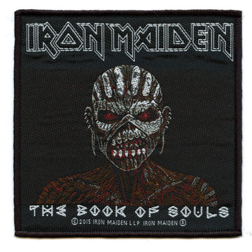 2015 Iron Maiden The Book Of Souls Woven Sew On Patch 