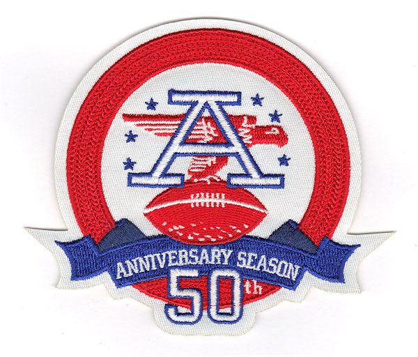 Gridiron Glory at Union Station: “The AFL-10 Year Patch”