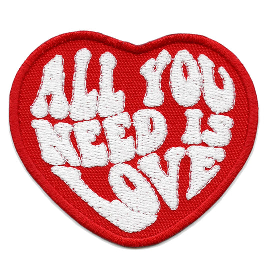 NOPE Heart Black Iron-On Patch – gather here online