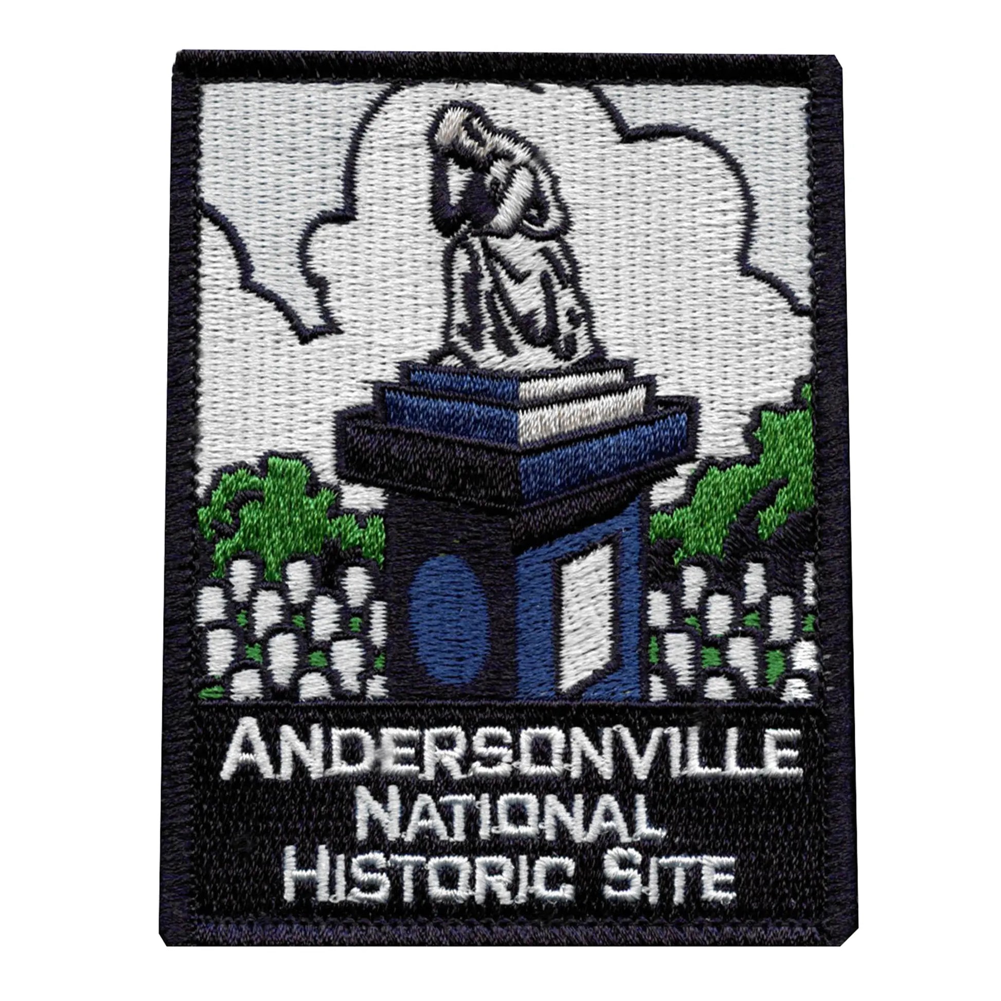 Andersonville National Historic Site Patch Georgia Travel Embroidered Iron On
