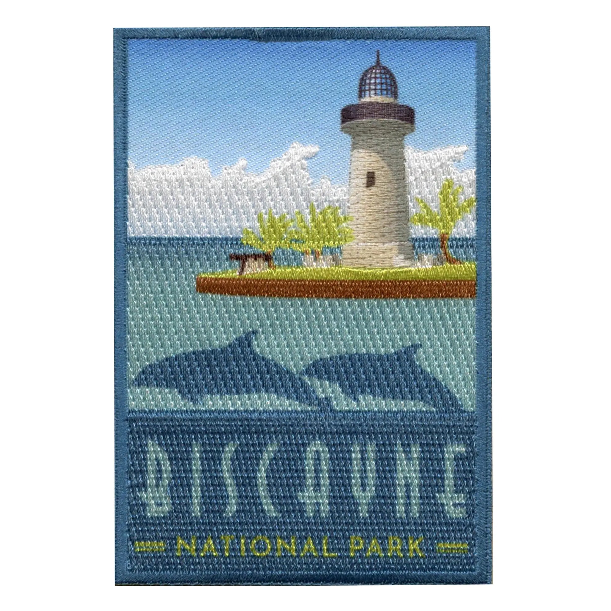 Biscayne National Park Patch Florida Miami Travel Sublimated Embroidery Iron On