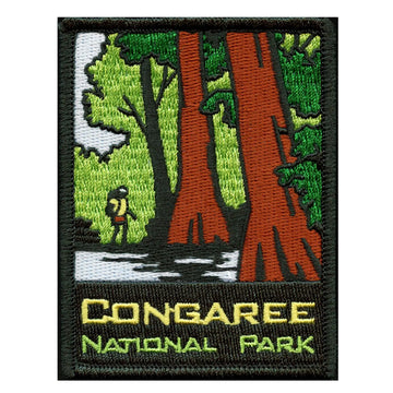 Congaree National Park Patch South Carolina Travel Embroidered Iron On