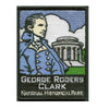 George Rogers Clark Park Patch Washington Historic Travel Embroidered Iron On