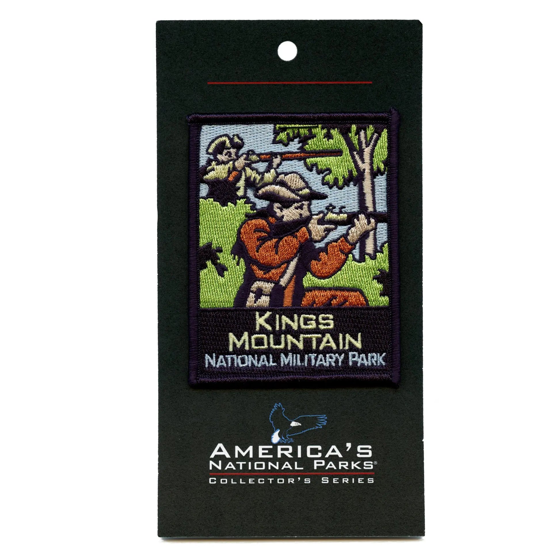 Kings Mountain Military Park Patch South Carolina Landmarks Embroidered Iron On