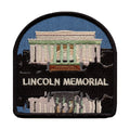 Abraham Lincoln Memorial Monument Patch National Mall Travel Embroidered Iron On