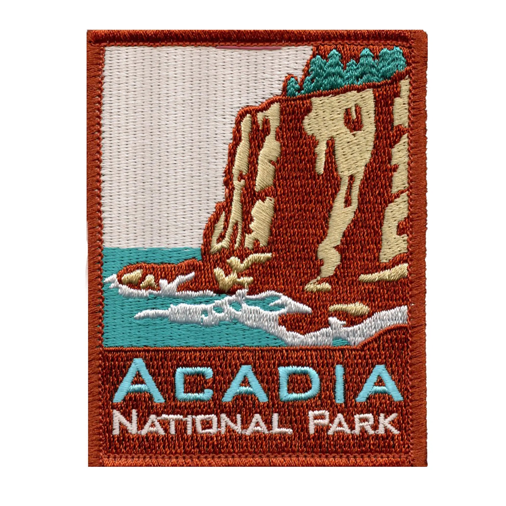 Acadia National Park Patch Mississippi Nature Hike Embroidered Iron On