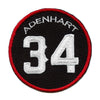 Nick Adenhart #34 Los Angeles Angels Memorial Patch (2009) 
