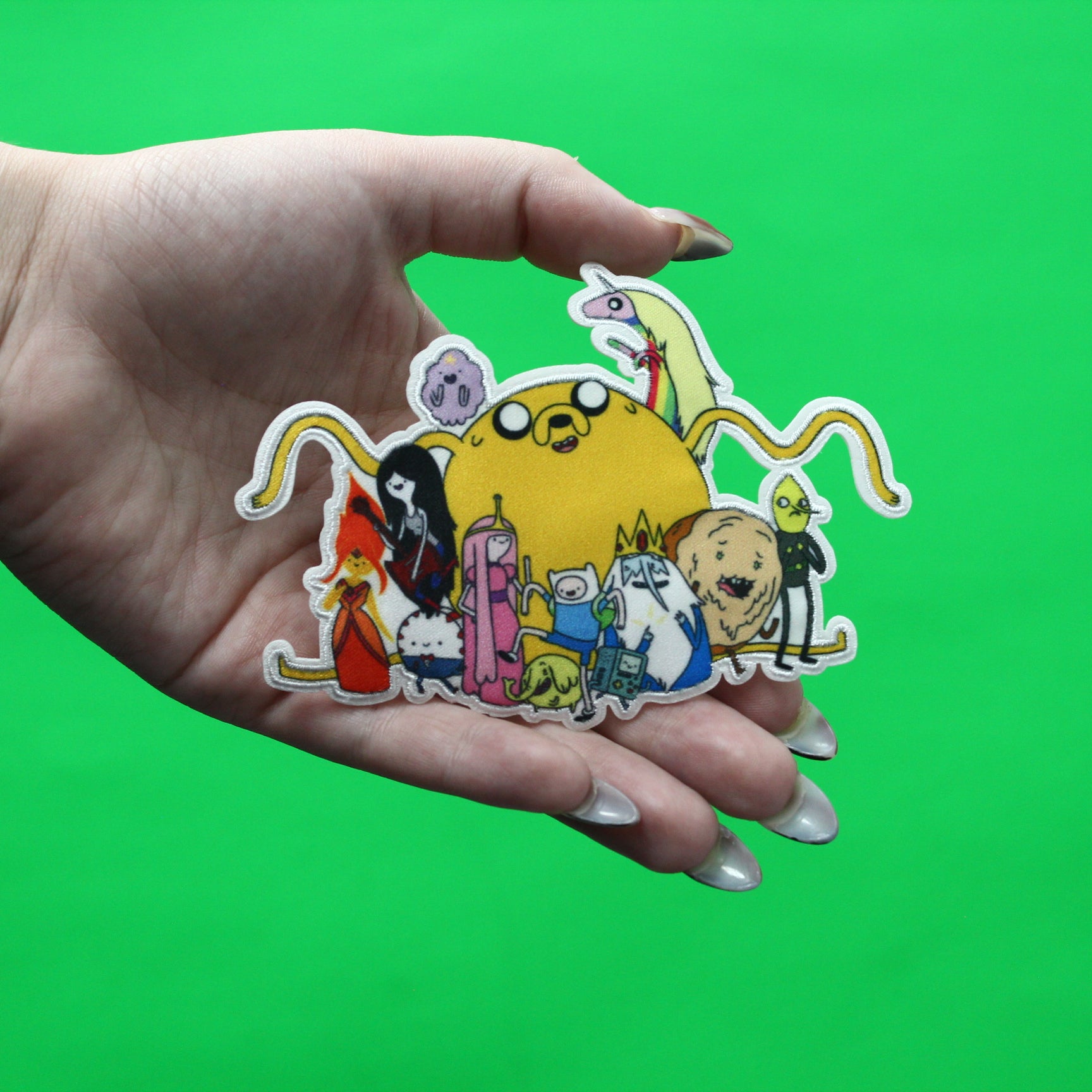 Adventure Time Group Photo Patch Cartoon Network Animation Embroidered Iron On