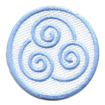 Air Nation Symbol Round Embroidered Iron On Patch 