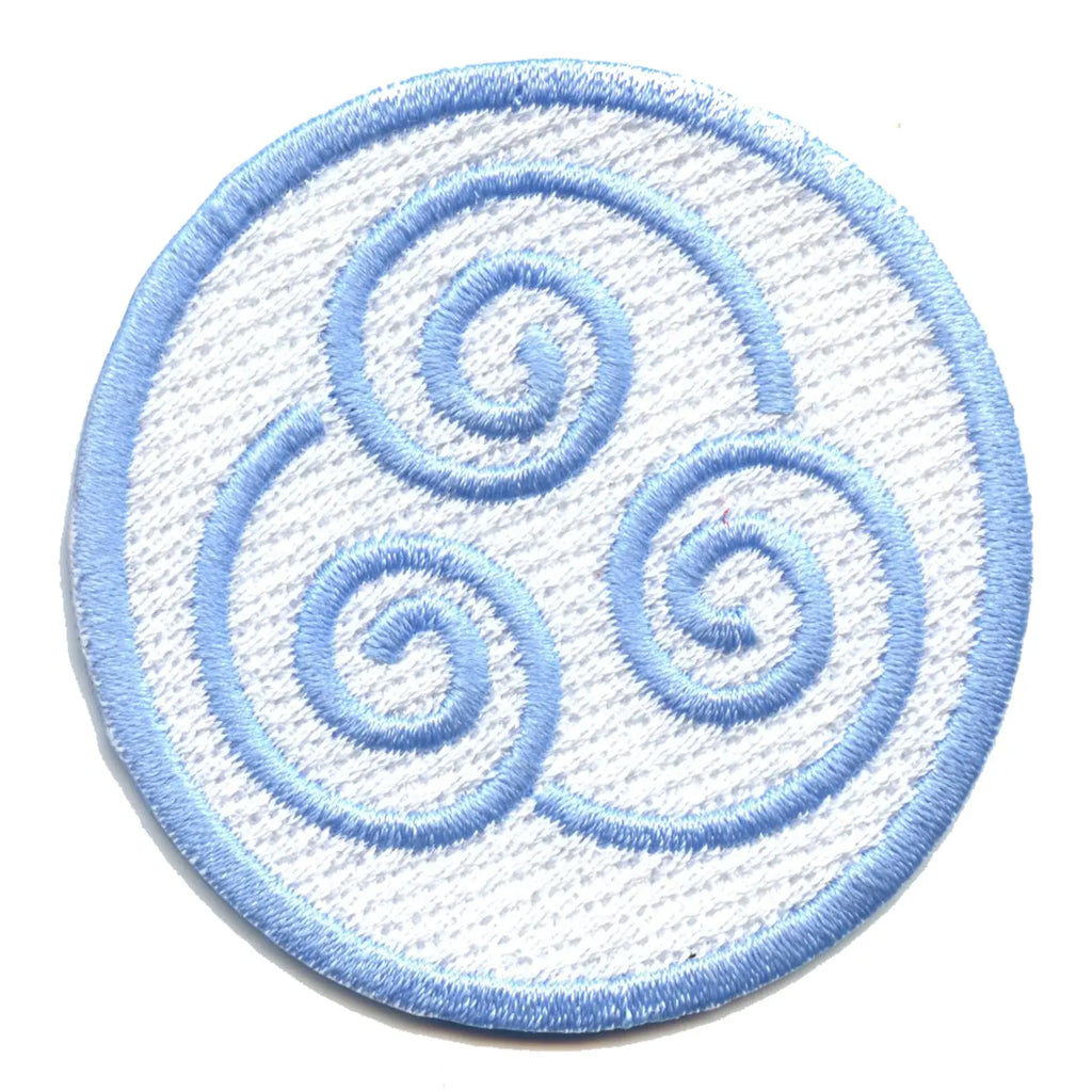 Air Nation Symbol Round Embroidered Iron On Patch 