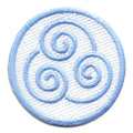 Air Nation Symbol Round Embroidered Iron On Patch