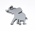 Alabama Crimson Tide Elephant NCAA College Team Solid Metal Chrome Emblem AMG 