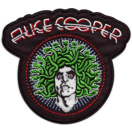 Alice Cooper Patch Medusa Embroidered Iron On 