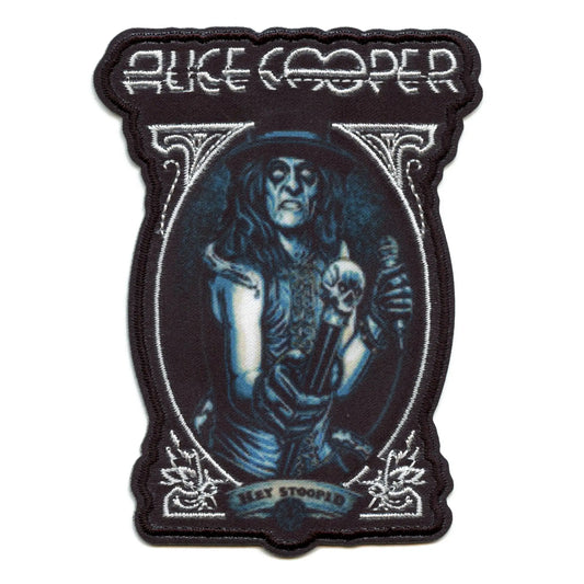 Alice Cooper Patch Hey Stoopid Embroidered Iron On 