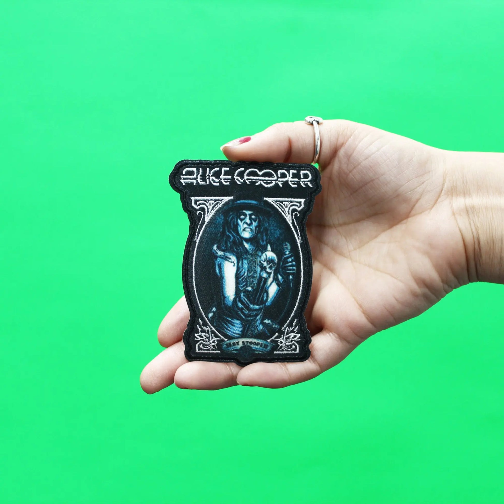 Alice Cooper Patch Hey Stoopid Embroidered Iron On 