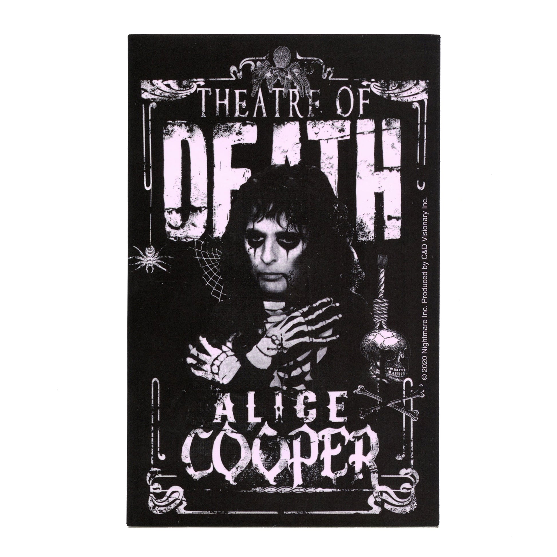 Alice Cooper Theatre Of Death Large Sticker