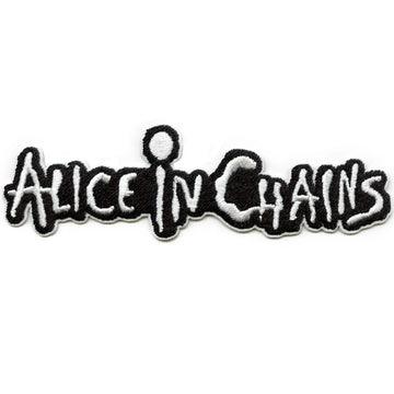 Alice In Chains Logo Patch Alternative Rock Band Embroidered Iron on