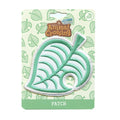 Nintendo Animal Crossing Leaf Patch White Border Game Embroidered Iron On 