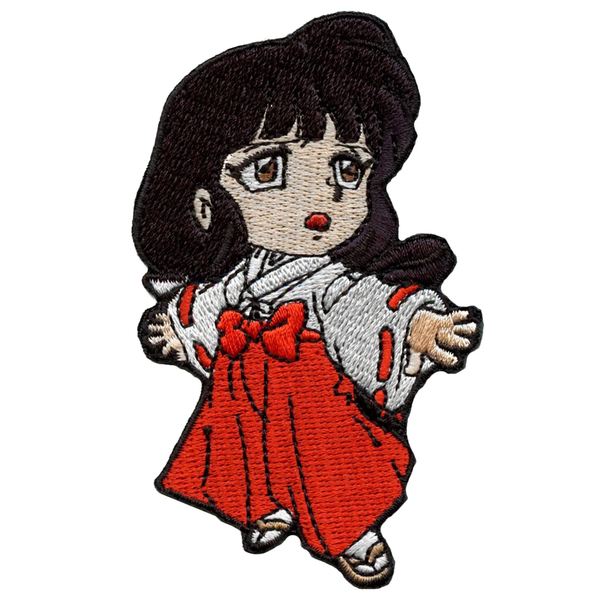 Inuyasha Kikyo Full Body Patch Chibi Hero Anime Embroidered Iron On – Patch  Collection, image size:1920x1920