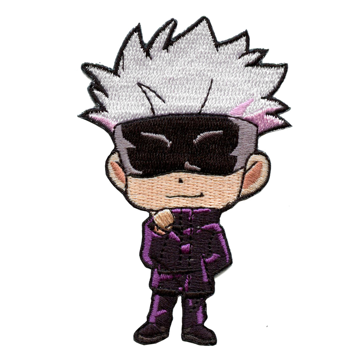 Jujutsu Kaisen Satoru Chibi Patch High School Blindfold Patch Collection