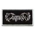 Anthrax Patch Death Hands Logo Embroidered Iron On