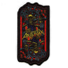 Anthrax Evil King Patch Skull Rock Band Sublimated Iron On