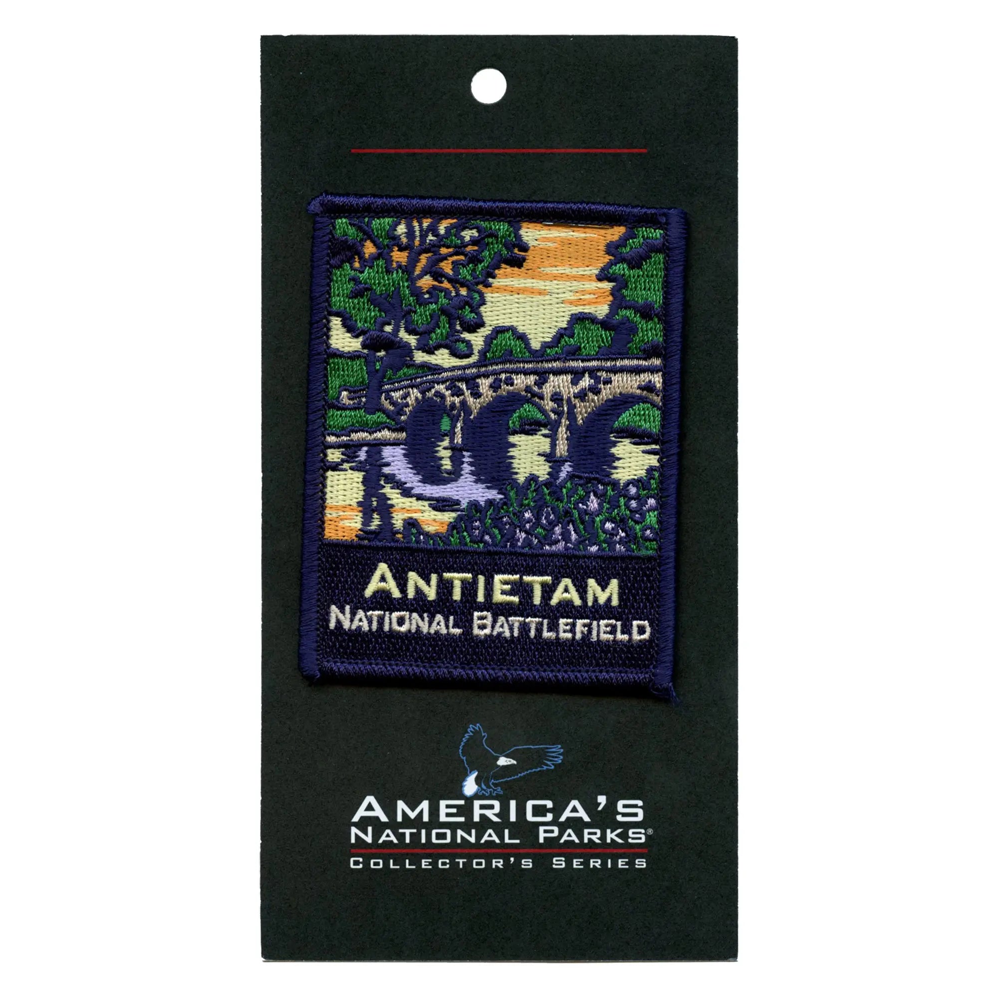 Antietam National Battlefield Burnside Bridge Patch Civil War Travel Embroidered Iron On
