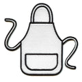 Apron Emoji Embroidered Iron On Patch