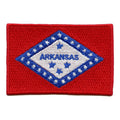 Arkansas State Flag Patch Embroidered Iron On