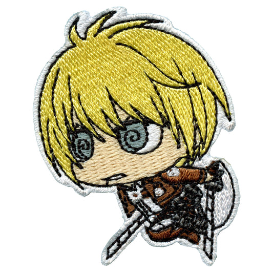 Attack On Titan Anime Armin Embroidered Iron On Patch 