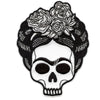 Frida Kahlo Skeleton Patch Dia De Los Muertos Embroidered Iron On