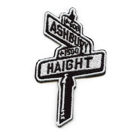San Francisco Ashbury Haight Patch Street California Travel Embroidered Iron On