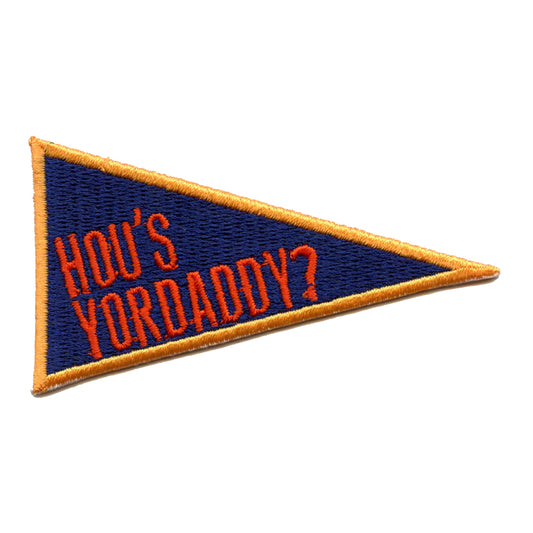 Hou's Yordaddy Houston Patch Space City Texas Embroidered Iron On