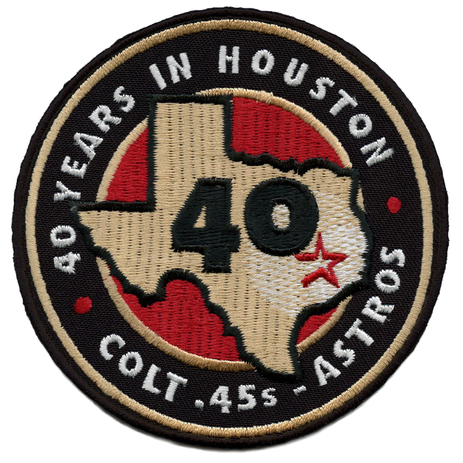 2001 Houston Astros 40th Anniversary Patch