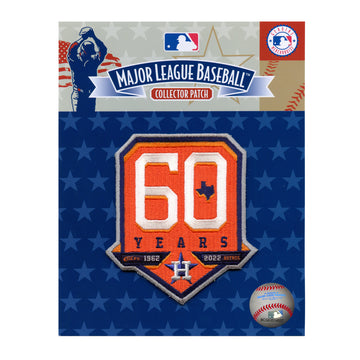 Houston Astros 60th 60 Years Anniversary Hat Patch Small -  Israel