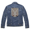 Attack On Titan Trainee Squad Patch Shield Large Embroidred Iron 