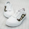 Vans White Old Skool x Bape Camo Custom Handmade Shoes By Patch Collection 